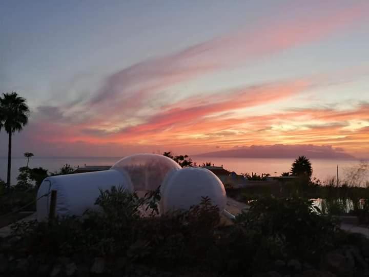 Gasthaus Eco Camping Nueva Vida Chío Exterior foto